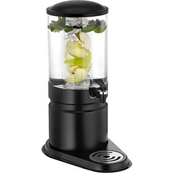 Διανεμητής Χυμού 5lt, η βάση είναι Inox, Μαύρη ματ, σειρά NORMA (1 ΤΕΜ)