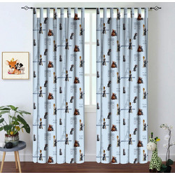 Vasilas Home Παιδική Κουρτίνα με Θηλιές 140x290 Ρατατούης Remy 38 Blue