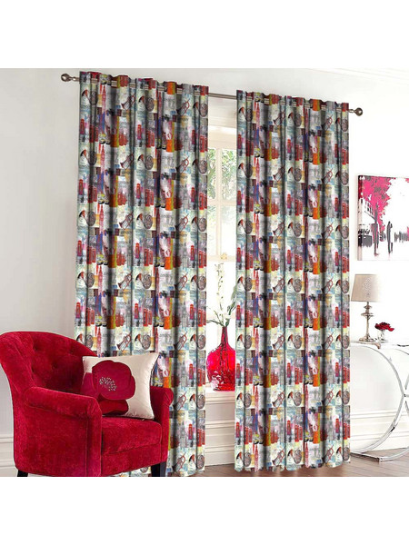Vasilas Home Κουρτίνα με Τρουκς 140x265 Retro 03