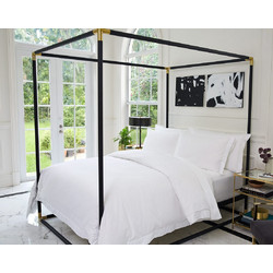 Cokitex Σεντόνι King Size Βαμβακερό 265x280 Coki 200TC Λευκό