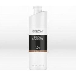 Farcom Cream Developer Οξυζενέ Μαλλιών 1.9% 6Vol 1lt