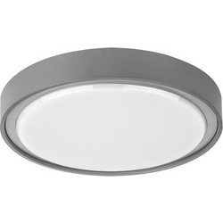 Φωτιστικό Led οροφής γκρί Φ30cm