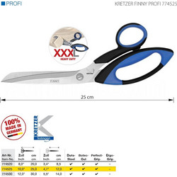 KRETZER FINNY PROFI 774525 Ψαλίδι 10"/25 cm