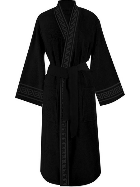 Makis Tselios Bathrobe Greek 02 Velour Cotton 1Τεμ