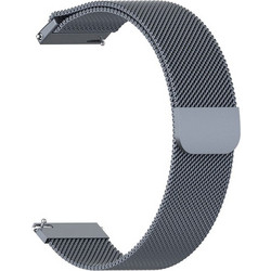 Techsuit Watchband W009 Λουράκι Μεταλλικό Blue (Universal 20mm)