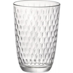 Bormioli Rocco Σετ Ποτήρια Νερού Γυάλινα Slot 395ml 6τμχ BR00132901