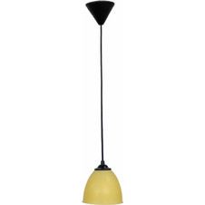 Heronia Lighting OVO Κρεμαστό Φωτιστικό Οροφής Μονόφωτο E27 Μαύρο 35-0051