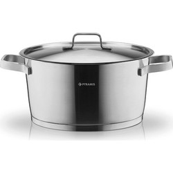 Pyramis Pure Line Κατσαρόλα Χύτρα Ανοξείδωτη 28cm 8.3lt