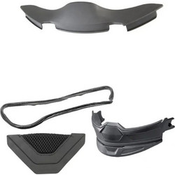 AGV KIT PLASTIC SCREWS PRO SPOILER/SPOILER BIPLANO (3pcs) BLACK KIT93020.001