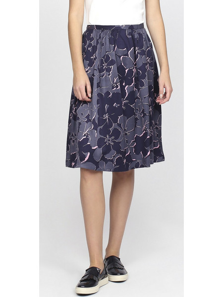 Gant 4400015 Υφασμάτινη Μίνι Φούστα Dark Blue