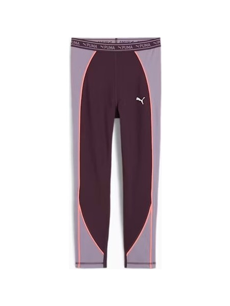 Puma FIT 7/8 Tights Παιδικό Κολάν Polyester/Elastane Tight Fit - Midnight Plum 681814-44