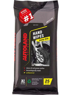 Καθαριστικά μαντηλάκια χεριών Heavy Duty Handwipes XL 25pcs