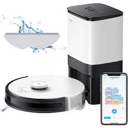 TP-Link Tapo RV10 Plus Σκούπα Ρομπότ για Σκούπισμα & Σφουγγάρισμα με Χαρτογράφηση και Wi-Fi