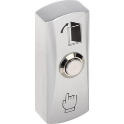 PBK-815 Μεταλλικό Μπουτόν Εξόδου (Exit Button) για Άνοιγμα Πόρτας σε Συστήματα Ελέγχου Πρόσβασης