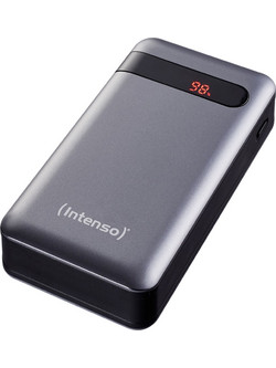 Intenso PD20000 Power Bank 20000mAh με Θύρα USB-A & Θύρα USB-C Quick Charge 3.0 Anthracite