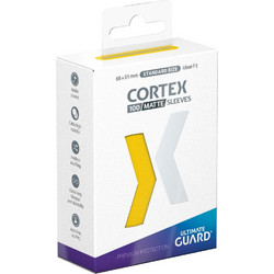 Ultimate Guard Cortex Sleeves Standard Size Matte Yellow (100)