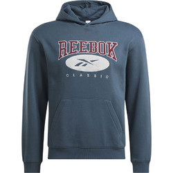 Reebok Ανδρικό Αθλητικό Φούτερ με Κουκούλα Μπλε IM1528