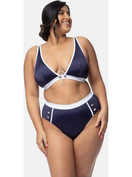 Dorina Ψηλόμεσο Bikini Slip Navy Μπλε D001909MI010-IK0042