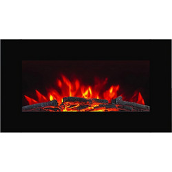 Hitense Ηλεκτρικό Τζάκι Τοίχου 2000W Μ73xΥ40xΒ11.4cm EX100-SLIM3D