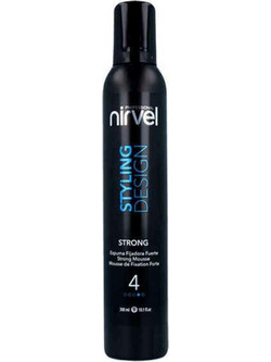 Nirvel Styling Design Curl Control 4 Αφρός Μαλλιών για Μπούκλες 300ml