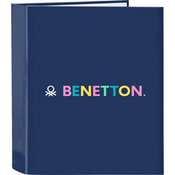 Φάκελος δακτυλίου Benetton Cool Ναυτικό Μπλε A4 27 x 33 x 6 cm