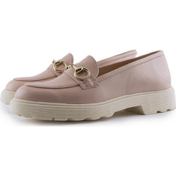 2812 Stefania Γυναικεία Loafers - Slip On NUDE