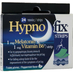 Uni-Pharma Hypno Fix Strips 24 Ταινίες