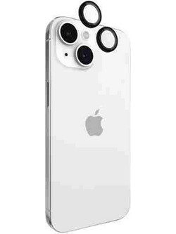 CASE-MATE Δακτυλίδια Αλουμινίου για Φακούς CAMERA LENS Αpple iPhone 15 6.1/15 Plus 6.7 - ΜΑΥΡΟ - CM-CM051702