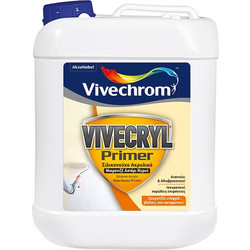 Vivechrom Vivecryl Primer Ακρυλικό Αστάρι Νερού 5lt