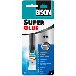 BISON SUPER GLUE GEL ΚΟΛΛΑ 3gr BLISTER 26397