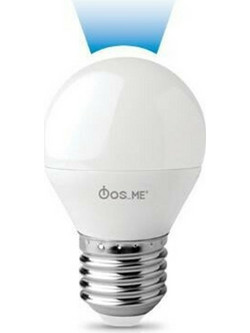 FOS_ME ΛΑΜΠΑ LED 3W G45 E27 270 LUMENS ΜΠΛΕ ΧΡΩΜΑ 03-02402