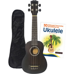 Malibu MA-20S Soprano Black Bundle