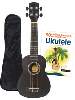 Malibu MA-20S Soprano Black Bundle