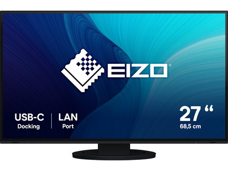 Eizo FlexScan EV2795-BK IPS Monitor 27" 2560x1440 QHD 5ms