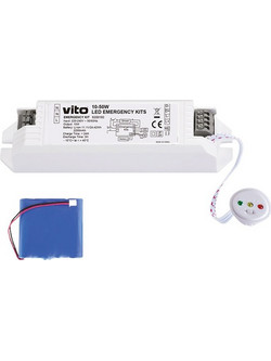 EMERGENCY LED KIT 10-50W 3x3.7V 2200mAh 18650 LI-ION 6200160 VITO για Panel και Φώτα Οροφής