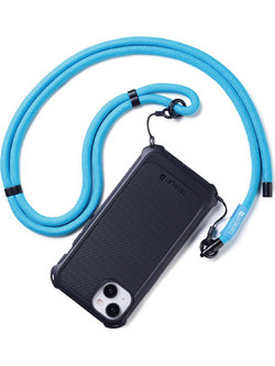 CATALYST CROSSBODY SHOULDER STRAP-NEON BLEU