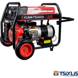 Kumatsugen GB10000MP Γεννήτρια Βενζίνης Τετράχρονη Μονοφασική με Μίζα 10KVA