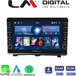 LM Digital ZG4985 Ηχοσύστημα Αυτοκινήτου με Οθόνη Αφής & GPS