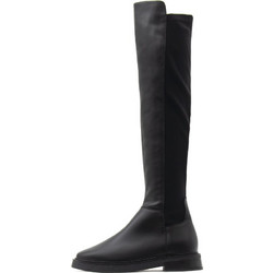 LEATHER LONG BOOTS WOMEN MOURTZI