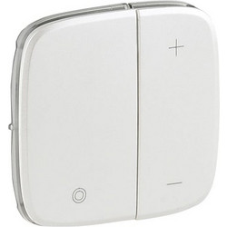 Valena Allure πλακίδιο dimmer 2 πλήκτρων pearl 752089