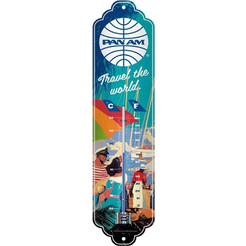 Nostalgic Θερμόμετρο Pan Am - Travel the World Pan Am