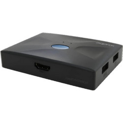 KVM Switch Aqprox (KVHDMI2PV2) - 2 x Ports - HDMI, USB με Ήχο KVHDMI2PV2