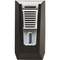 COLIBRI - Αναπτήρας SLIDE Double Jet Punch Μαύρος-Chrome (LI850T11)