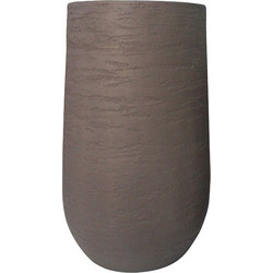 MarHome Fiber Clay Κασπώ Στρογγυλό Καφέ Φ55x95cm