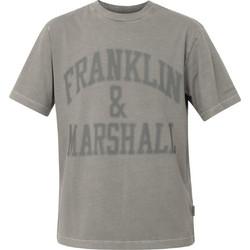 Franklin & Marshall T-SHIRT K/M Γκρι
