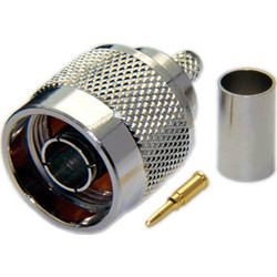 N male crimp connector για RG58
