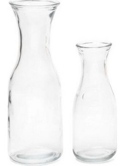 ΥΑΛΙΝΗ ΚΑΡΑΦΑ ΚΡΑΣΙΟΥ 1000ml 8395 - COMAS