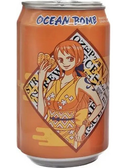 Sparkling Water Mango Flavor, One Piece Nami 330ml