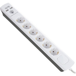 BULLE ΠΟΛΥΠΡΙΖΟ ΜΕ ΠΡΟΣΤΑΣΙΑ 6 ΘΕΣΕΩΝ 3m +2x USB 607053