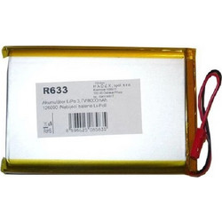 Hadex Επαναφορτιζόμενη μπαταρία LiPo 3.7V/8000mAh, 60x84x12mm (126090)